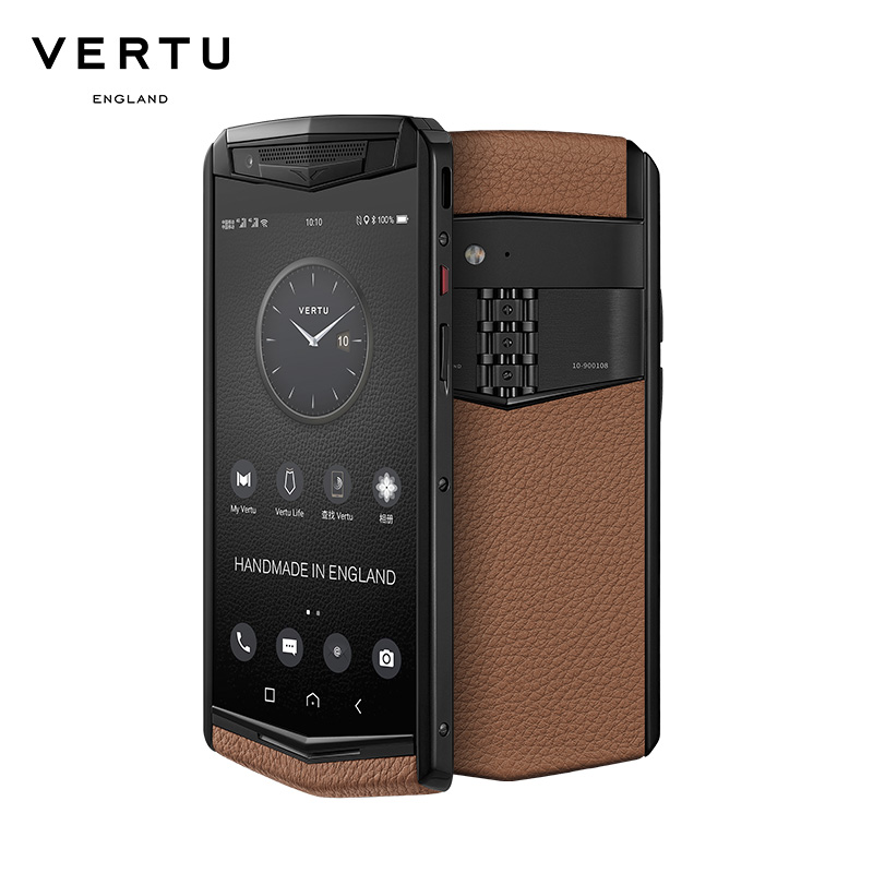 VERTU 纬图 ASTER P 哥特系列商务手机智能双卡双待 全网通 高端特色手机 威图 焦糖棕