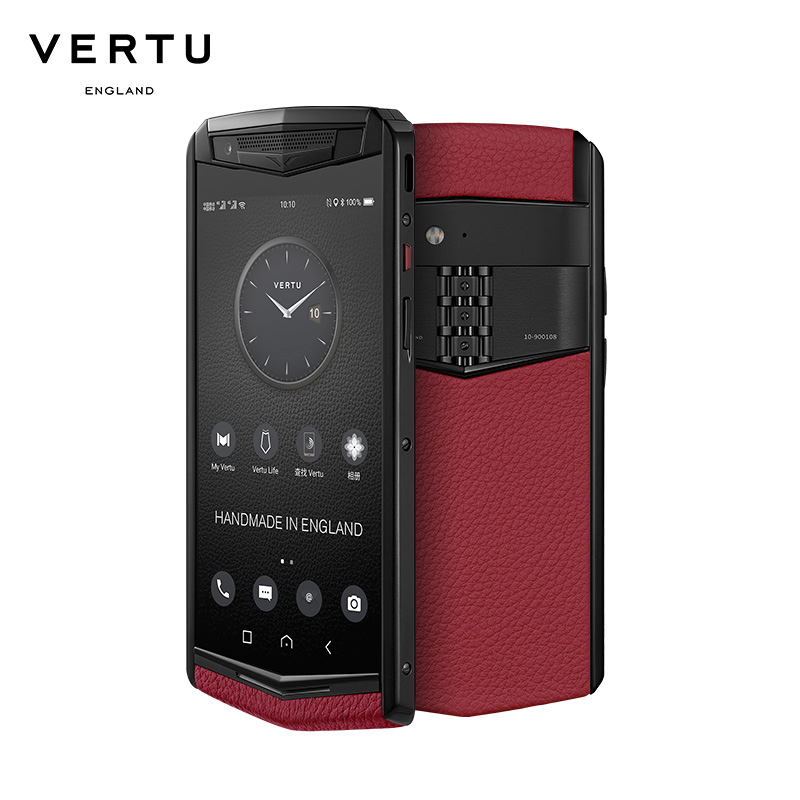 VERTU 纬图 ASTER P 哥特系列商务手机智能双卡双待 全网通 高端特色手机 威图 树莓红