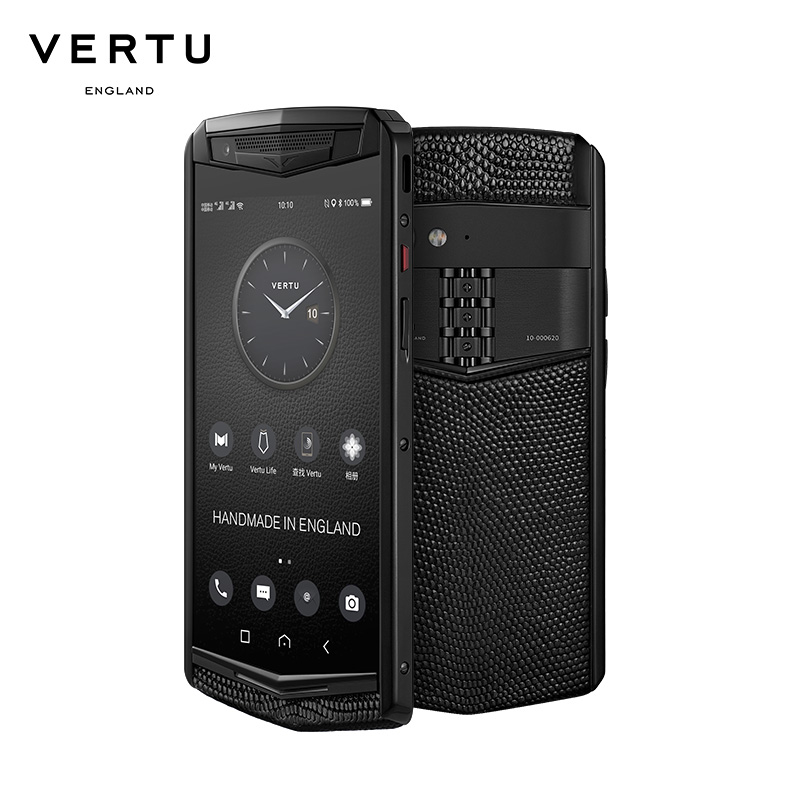 VERTU 纬图 ASTER P 哥特系列商务智能手机双卡双待 全网通4G 高定款 蜴蜥皮 玛瑙黑