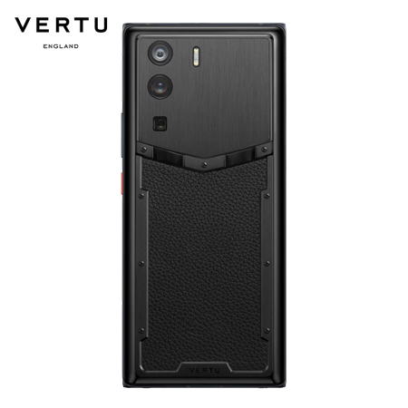 VERTU纬图WEB3.0 5G手机 墨玉黑小牛皮 一机双系统 高通骁龙8 Gen1处理器