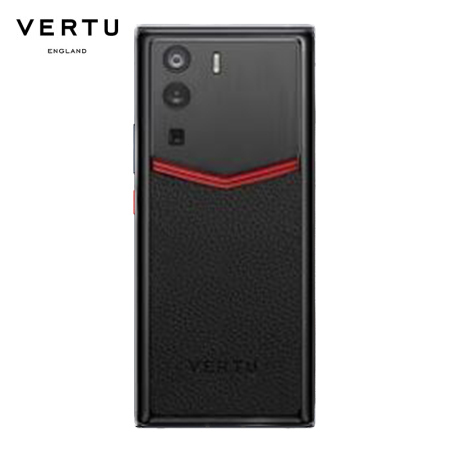 VERTU纬图WEB3.0 5G手机 墨玉黑珐琅小牛皮 一机双系统 高通骁龙8 Gen1处理器